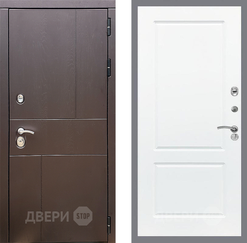 Дверь Стоп УРБАН ФЛ-117 Силк Сноу в Раменском