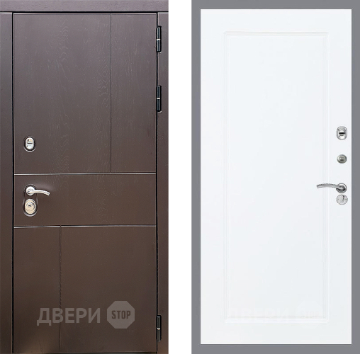 Дверь Стоп УРБАН ФЛ-119 Силк Сноу в Раменском