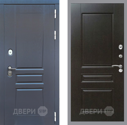 Входная металлическая Дверь Стоп ПЛАТИНУМ ФЛ-243 Венге в Раменском
