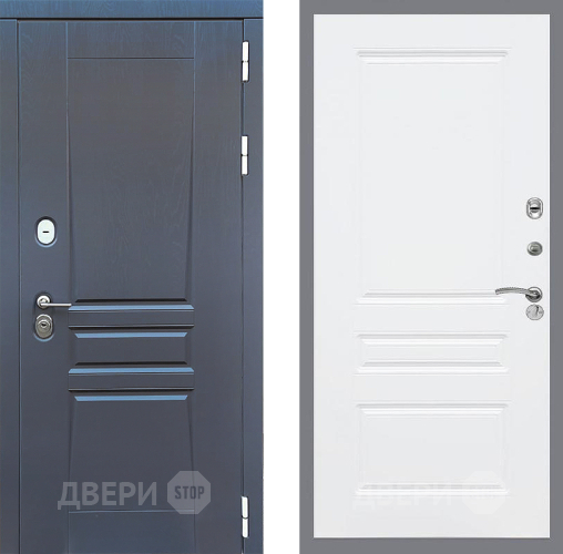 Входная металлическая Дверь Стоп ПЛАТИНУМ ФЛ-243 Силк Сноу в Раменском