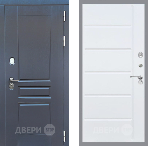 Дверь Стоп ПЛАТИНУМ ФЛ-102 Белый ясень в Раменском