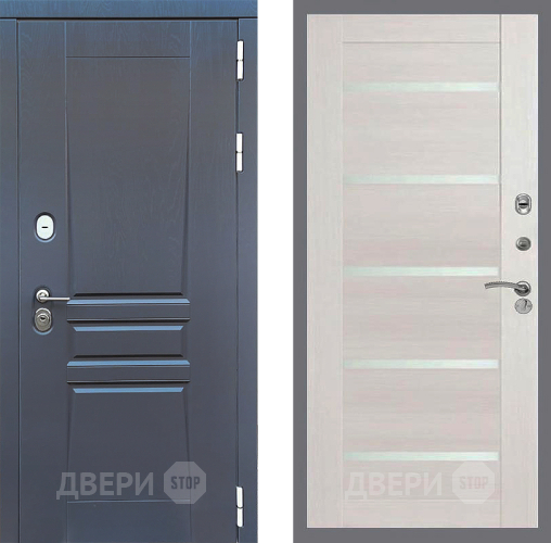 Входная металлическая Дверь Стоп ПЛАТИНУМ СБ-14 Лиственница беж в Раменском