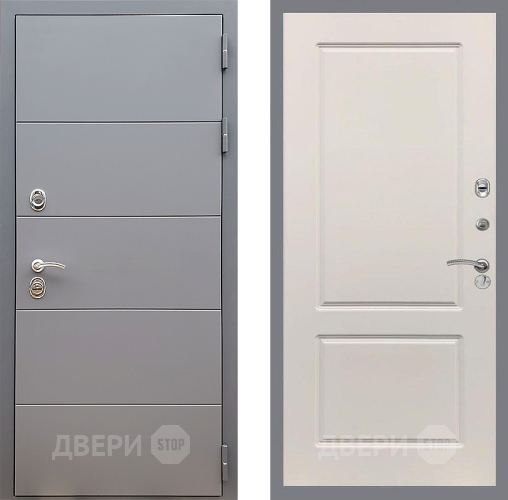 Входная металлическая Дверь Стоп АРТ ГРАФИТ ФЛ-117 Шампань в Раменском