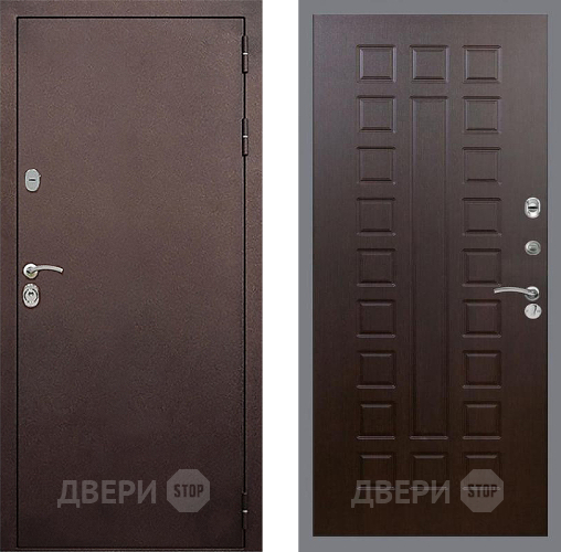 Входная металлическая Дверь Стоп КЛАССИК Медь ФЛ-183 Венге в Раменском