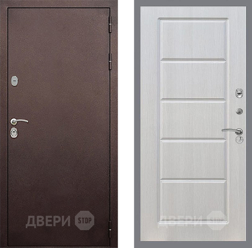 Дверь Стоп КЛАССИК Медь ФЛ-39 Лиственница беж в Раменском