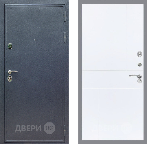 Входная металлическая Дверь Стоп СИЛЬВЕР ФЛ-290 Силк Сноу в Раменском