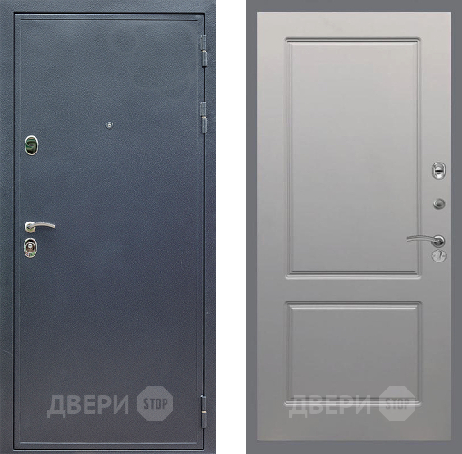 Входная металлическая Дверь Стоп СИЛЬВЕР ФЛ-117 Грей софт в Раменском
