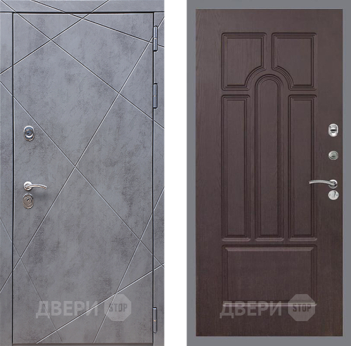 Дверь Стоп Лучи ФЛ-58 Венге в Раменском