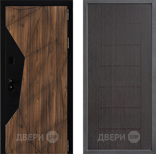 Дверь Дверной континент ДК-11 ФЛ-Лайн Венге в Раменском