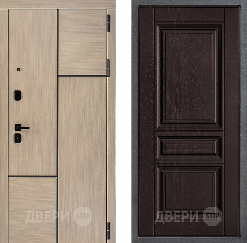 Дверь Дверной континент ДК-14 ФЛ-243 Дуб шоколадный в Раменском