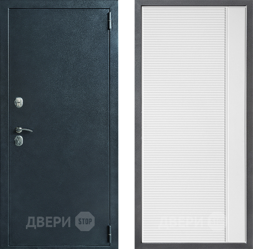 Дверь Дверной континент ДК-70 Дизайн ФЛ-757 Белое Стекло Софт милк в Раменском