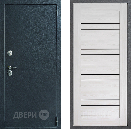Входная металлическая Дверь Дверной континент ДК-70 Дизайн ФЛ-49 Сосна белая в Раменском