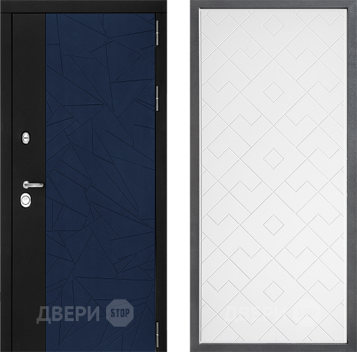Дверь Дверной континент ДК-9 ФЛ-Тиффани Белый софт в Раменском