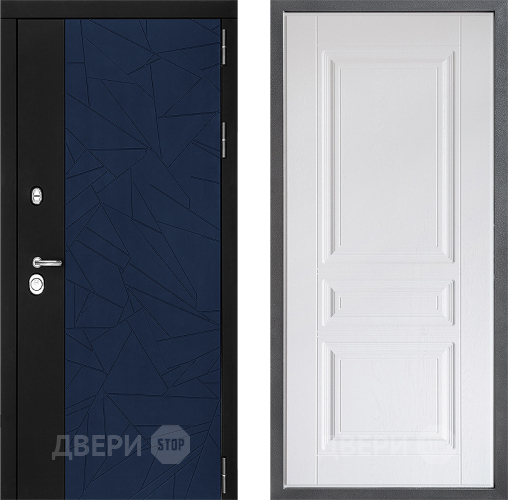 Дверь Дверной континент ДК-9 ФЛ-243 Альберо Браш серебро в Раменском