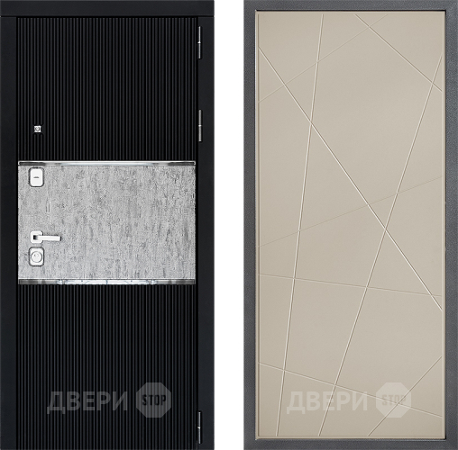 Входная металлическая Дверь Дверной континент ДК-13 ФЛ-655 Капучино в Раменском