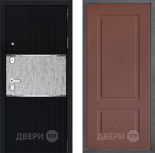 Дверь Дверной континент ДК-13 ФЛ-617 Ясень шоколадный в Раменском