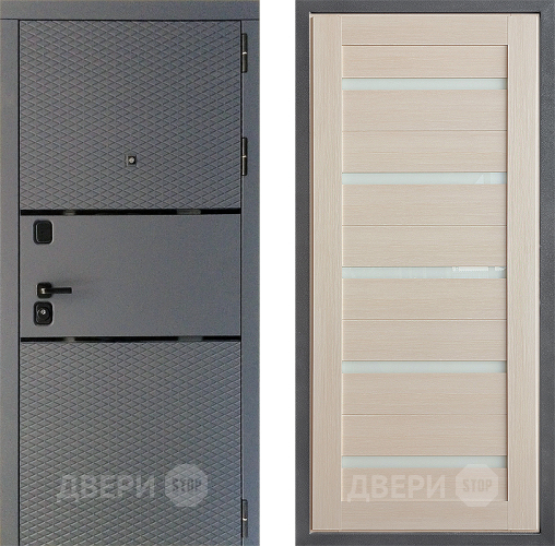 Входная металлическая Дверь Дверной континент Диамант Дизайн ФЛ-47 Капучино в Раменском