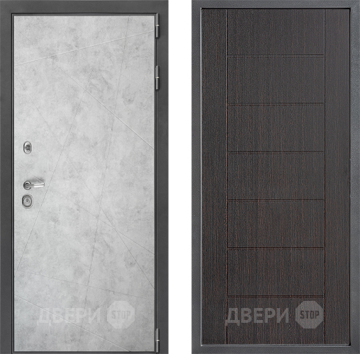 Дверь Дверной континент ДК-3/743 ФЛ-Лайн Венге в Раменском