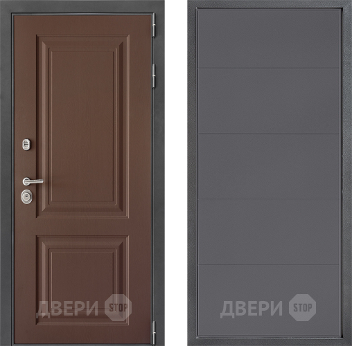 Дверь Дверной континент ДК-3/729 ФЛ-649 Графит софт в Раменском