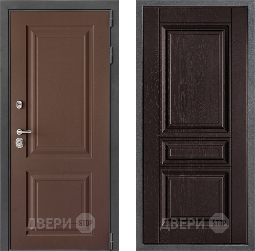 Дверь Дверной континент ДК-3/729 ФЛ-243 Дуб шоколадный в Раменском