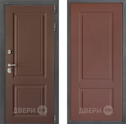 Дверь Дверной континент ДК-3/729 ФЛ-617 Ясень шоколадный в Раменском