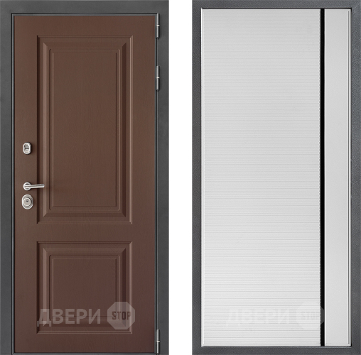 Дверь Дверной континент ДК-3/729 ФЛ-757 Черное Стекло Софт милк в Раменском