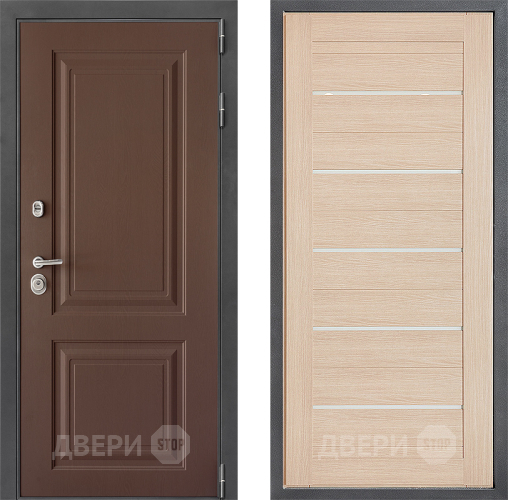 Дверь Дверной континент ДК-3/729 ФЛ-46 Капучино в Раменском