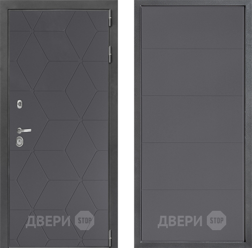 Дверь Дверной континент ДК-3/744 ФЛ-649 Графит софт в Раменском