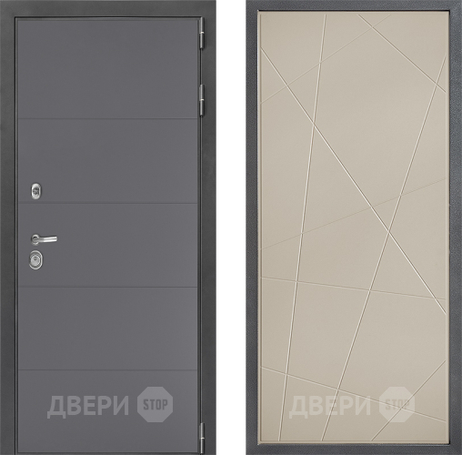 Дверь Дверной континент ДК-3/649 ФЛ-655 Капучино в Раменском