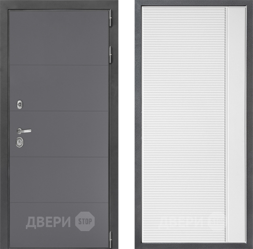 Дверь Дверной континент ДК-3/649 ФЛ-757 Белое Стекло Софт милк в Раменском