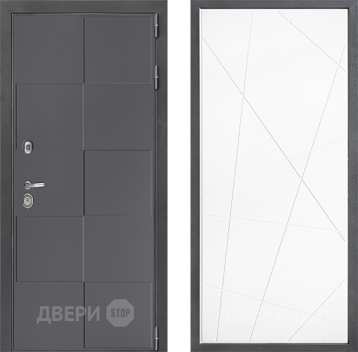 Дверь Дверной континент ДК-3/606 ФЛ-655 Белый софт в Раменском