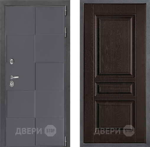 Дверь Дверной континент ДК-3/606 ФЛ-243 Дуб шоколадный в Раменском