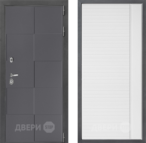 Дверь Дверной континент ДК-3/606 ФЛ-757 Белое Стекло Софт милк в Раменском