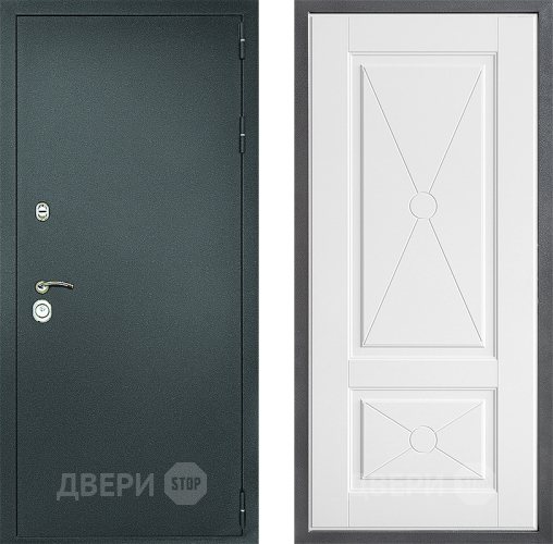 Дверь Дверной континент Рубикон Серебро Дизайн ФЛ-617 Софт милк в Раменском