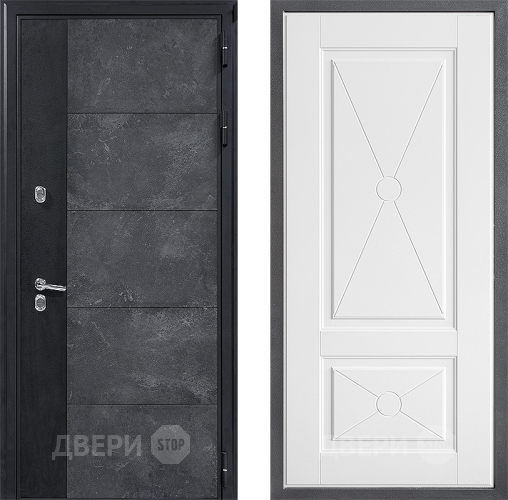 Дверь Дверной континент ДК-15 Бетон ТЕРМО ФЛ-617 Софт милк в Раменском