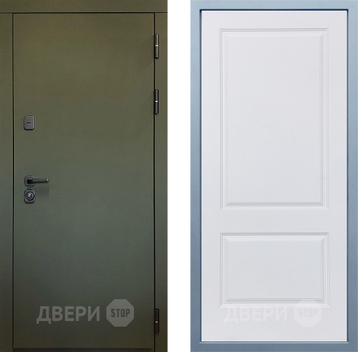 Дверь Дива МД-61 Д-7 Белый в Раменском
