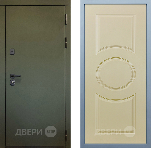 Входная металлическая Дверь Дива МД-61 Д-8 Шампань в Раменском