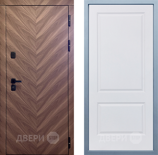 Входная металлическая Дверь Дива МД-98 Д-7 Белый в Раменском
