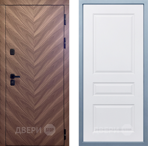Входная металлическая Дверь Дива МД-98 Д-13 Белый в Раменском