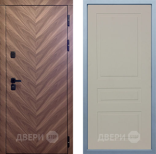 Входная металлическая Дверь Дива МД-98 Н-7 Шампань в Раменском