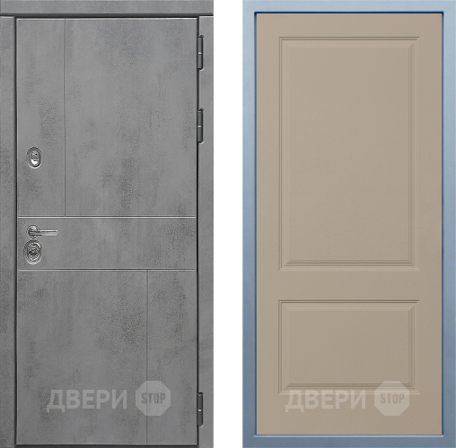 Входная металлическая Дверь Дива МД-48 Д-7 Шампань в Раменском