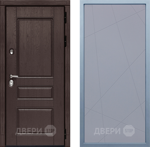 Входная металлическая Дверь Дива МД-90 Д-11 Силк Маус в Раменском