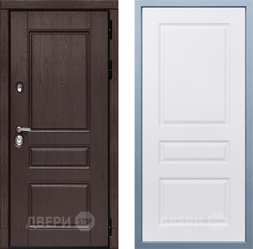 Дверь Дива МД-90 Д-13 Белый в Раменском