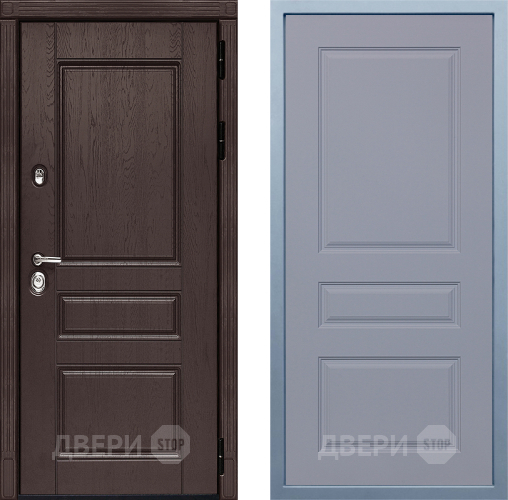 Входная металлическая Дверь Дива МД-90 Д-13 Силк Маус в Раменском