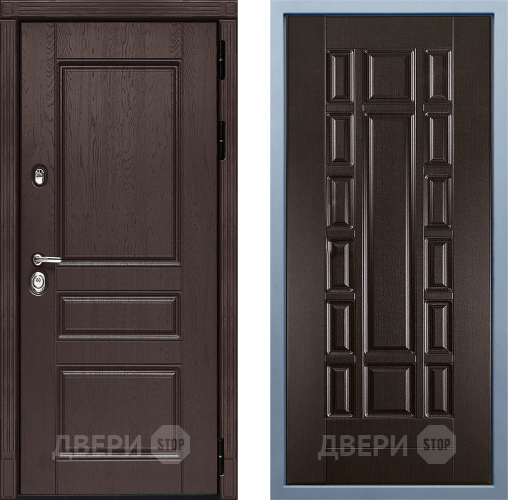 Входная металлическая Дверь Дива МД-90 М-2 Венге в Раменском