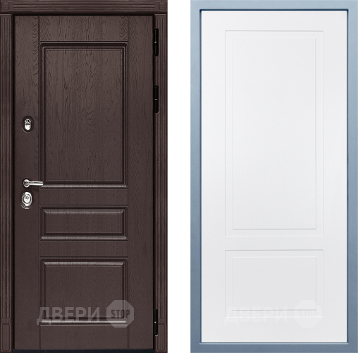 Дверь Дива МД-90 Н-7 Белый в Раменском