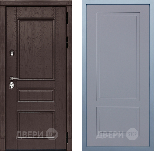 Входная металлическая Дверь Дива МД-90 Н-7 Силк Маус в Раменском