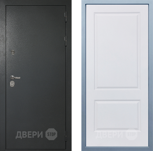 Дверь Дива МД-40 Титан Д-7 Белый в Раменском