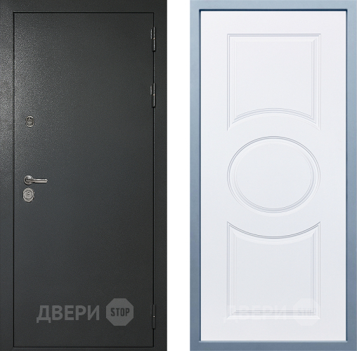 Дверь Дива МД-40 Титан Д-8 Белый в Раменском