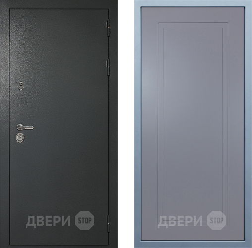 Входная металлическая Дверь Дива МД-40 Титан Н-10 Силк Маус в Раменском